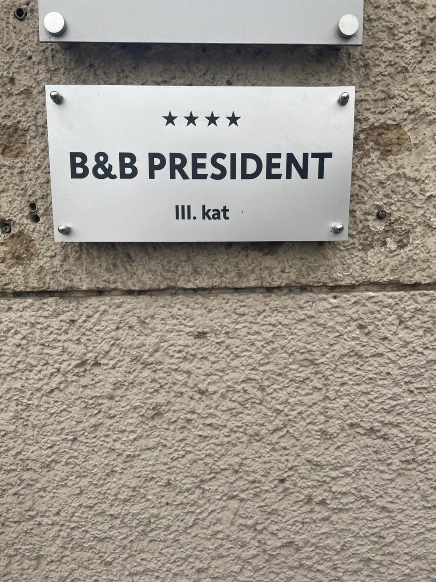 B&B President Zagreb Exterior foto
